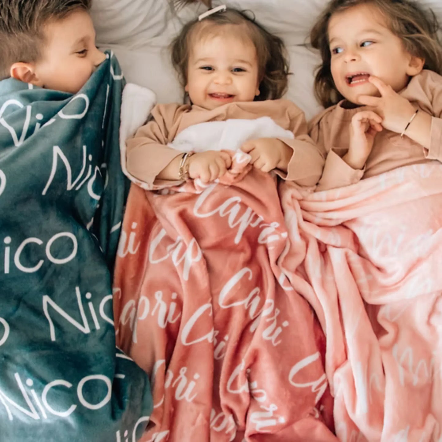 Plaid Personnalisé Enfant & Bébé - Collection Cocon | Souvenir Éternel