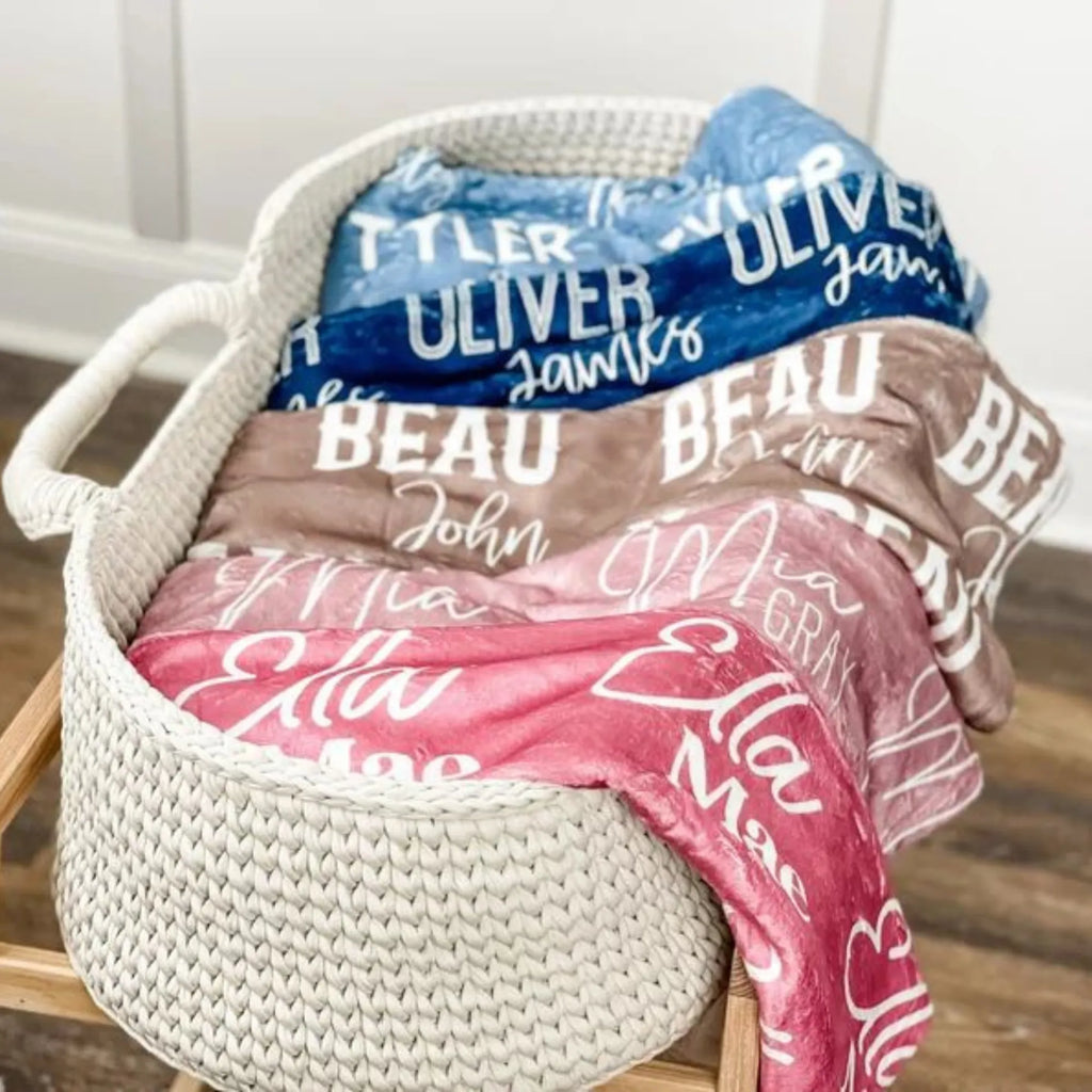 Plaid Personnalisé Enfant & Bébé - Collection Cocon | Souvenir Éternel