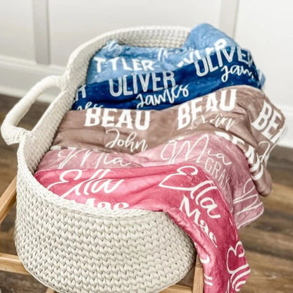 Plaid Personnalisé Enfant & Bébé - Collection Cocon | Souvenir Éternel