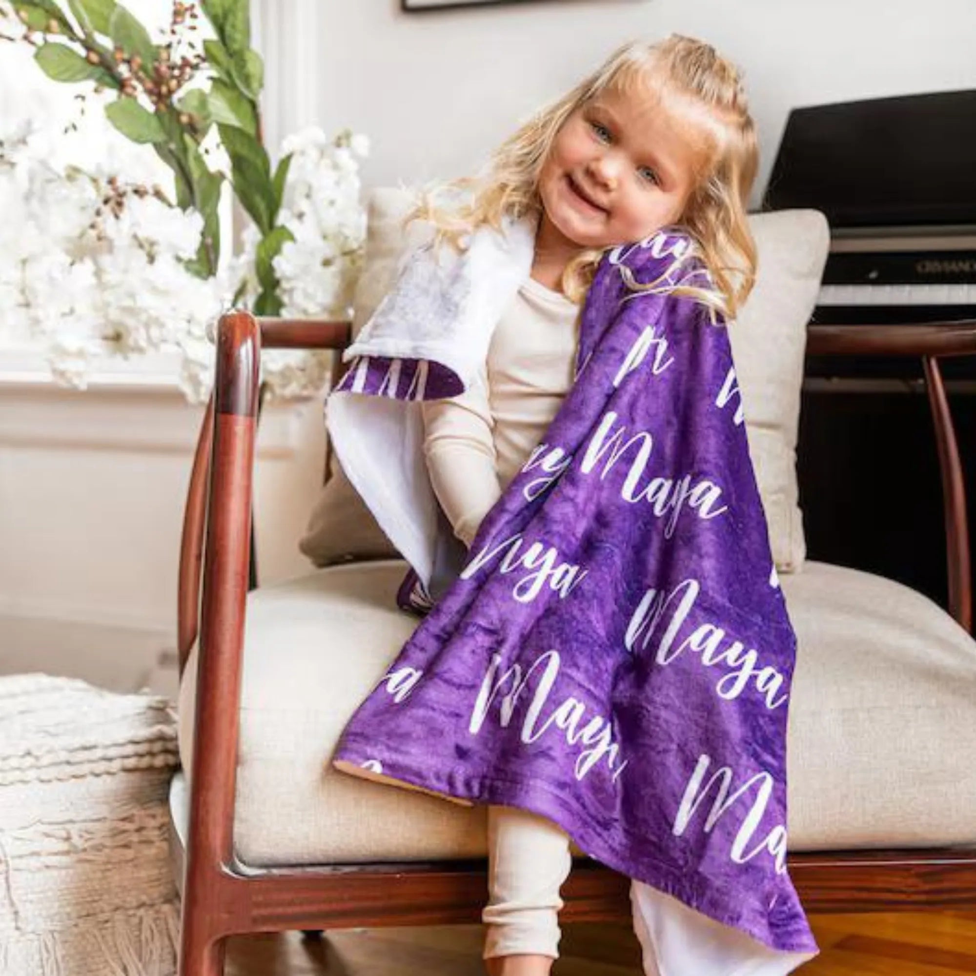 Plaid Personnalisé Enfant & Bébé - Collection Cocon | Souvenir Éternel